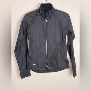 NIKE FIT CONVERTIBLE ATHLETIC WINDBREAKER JACKET BLACK XS #79